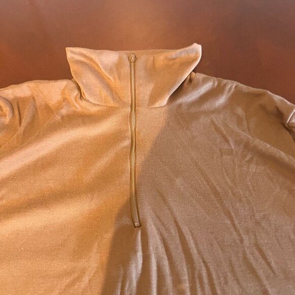 US Army ECWCS Brown Cold Weather Undershirt  Large sekri inc L sp0100-05-D-4003 - Picture 2 of 6